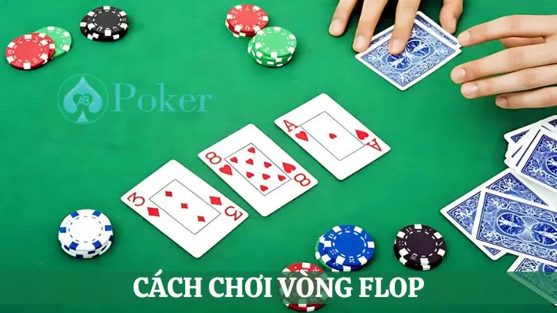 cách chơi vòng Flop, Turn, River